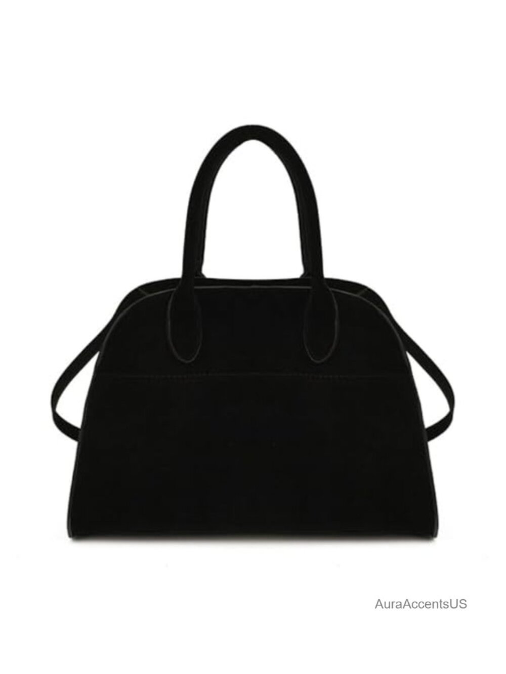 Womens Suede Tote Bag Faux Leather Top Handle Satchel Retro Shoulder Bag